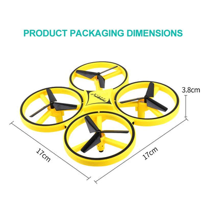 Gravity Sensor RC Quadcopter with Infrared Obstacle Avoidance