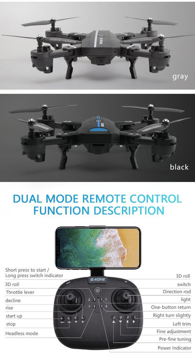 Stylish Highly Maneuverable Mini Drone With Camera