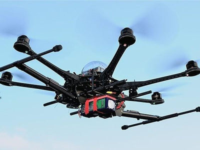 2-Kg Payload Mini Flying Drone Retractable Landing Gear
