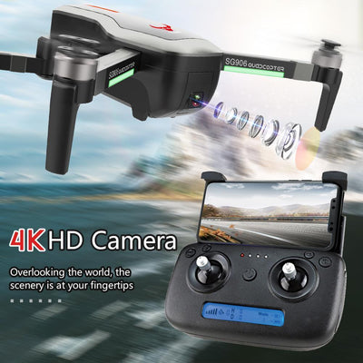 Beast SG906 With 4K Ultra Clear Selfie and Dual Camera Foldable Drone